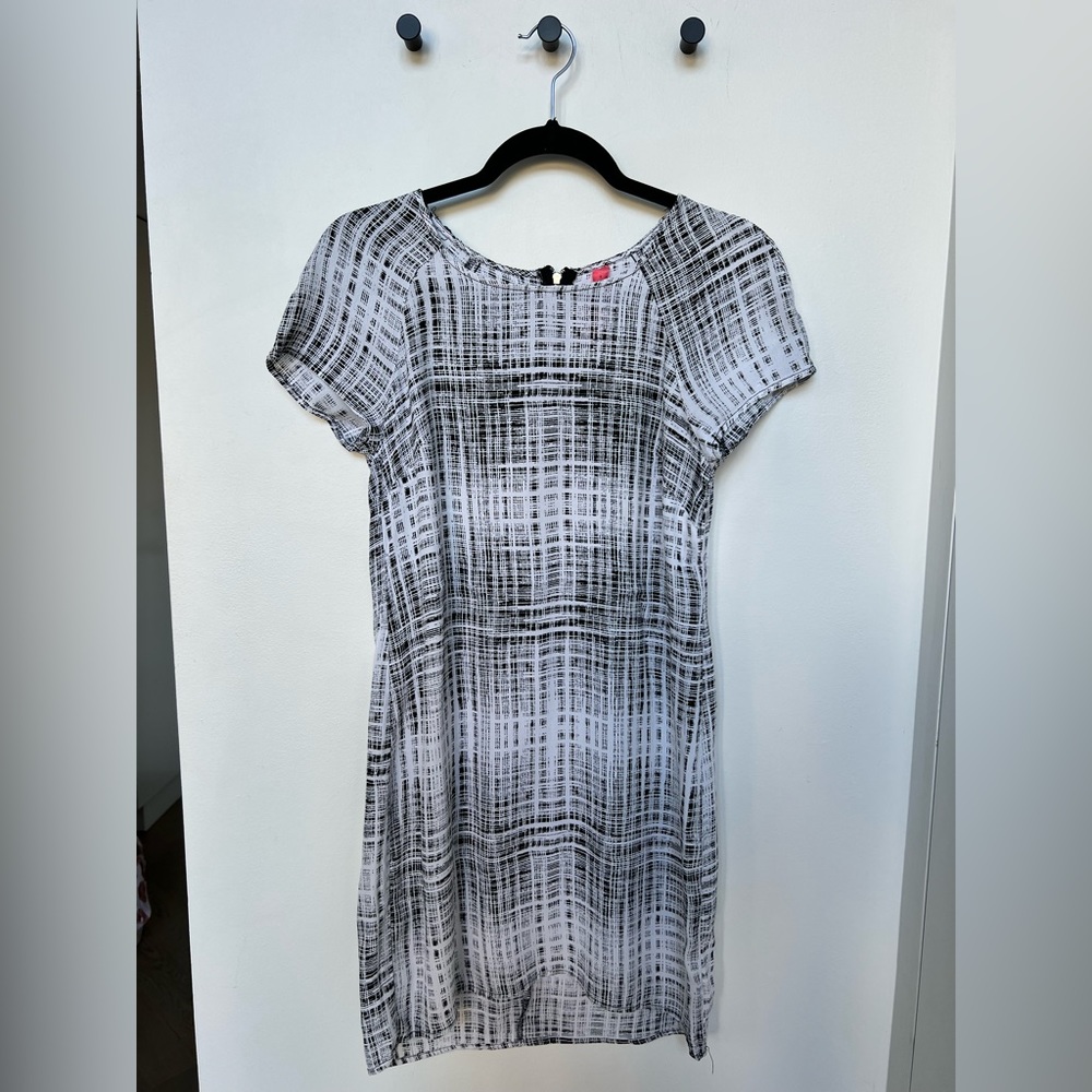 Black & White Patterned Dress